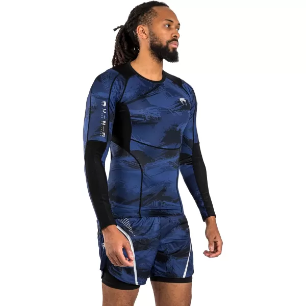 imageVenum Electron 30 Rashguard  Long SleevesNavy Blue