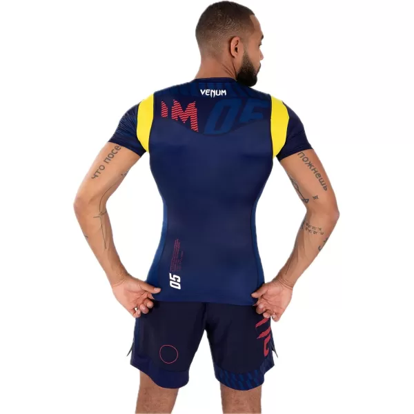 imageVenum Mens Sport 05 Rashguard Short SleevesBlueYellow