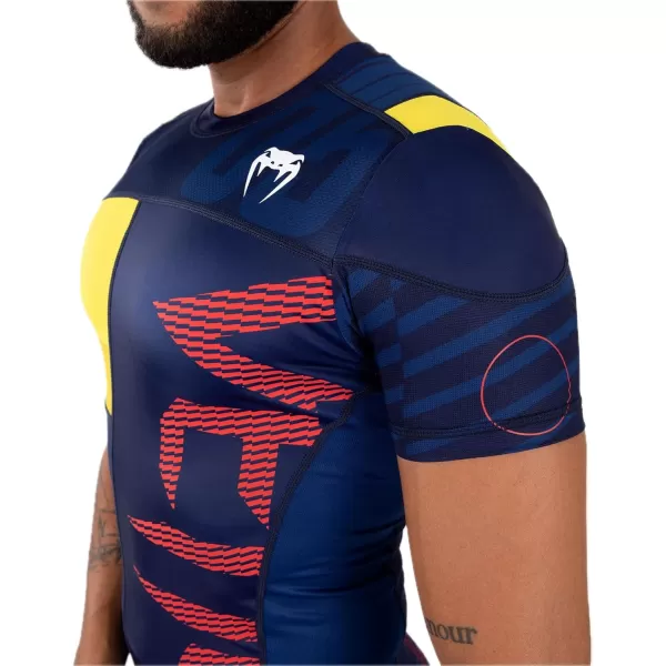 imageVenum Mens Sport 05 Rashguard Short SleevesBlueYellow