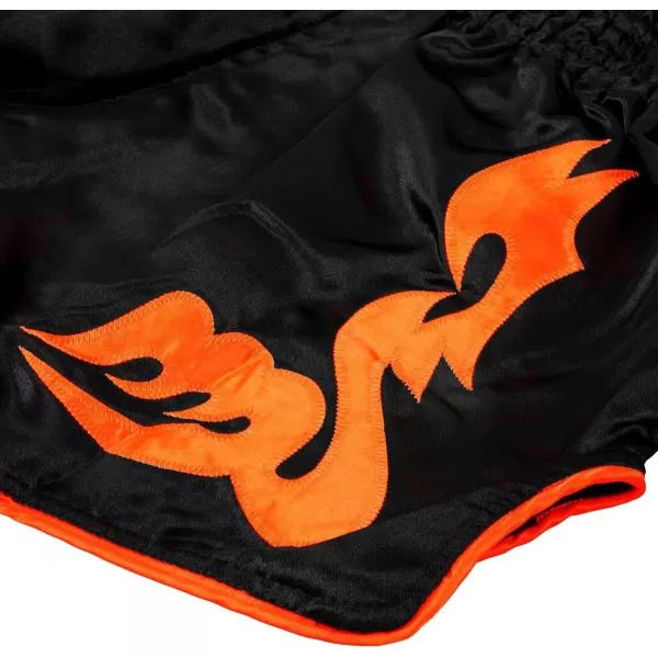 imageVenum Standard Bangkok Inferno Muay Thai ShortsBlackNeo Orange