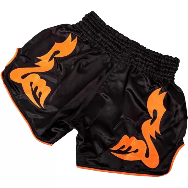 imageVenum Standard Bangkok Inferno Muay Thai ShortsBlackNeo Orange