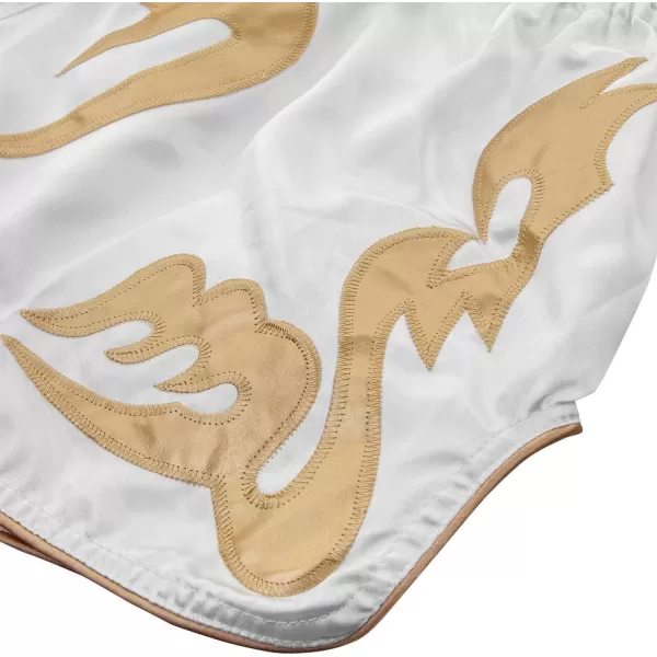 imageVenum Standard Bangkok Inferno Muay Thai ShortsWhiteGold