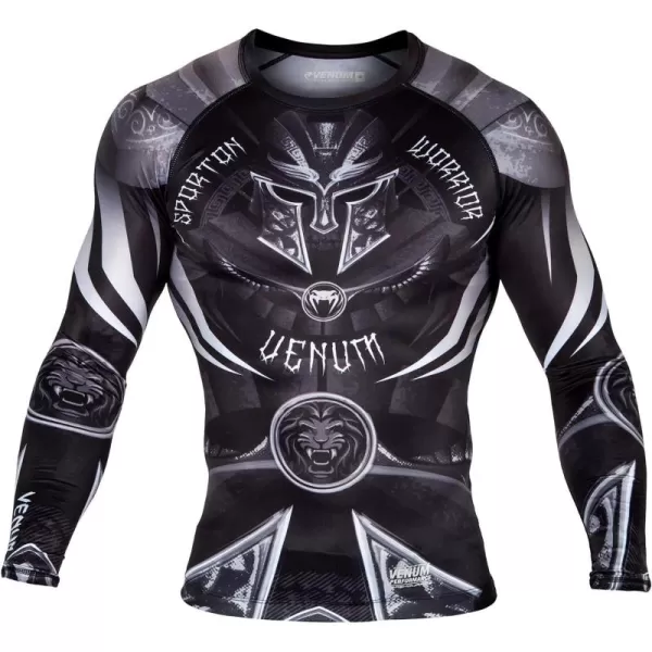 imageVenum Gladiator 30 Long Sleeve RashguardBlackWhite