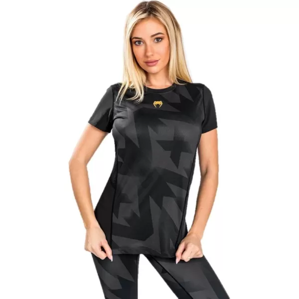 imageVenum Womens Razor Dry Tech TShirtBlackGold