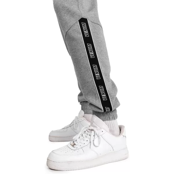 imageVenum Mens Standard JoggerHeather GreyBlack