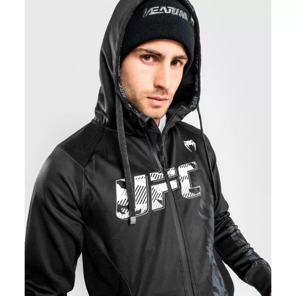 imageVenum Mens Standard Zipup HoodieBlack