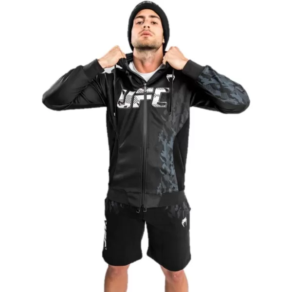 imageVenum Mens Standard Zipup HoodieBlack