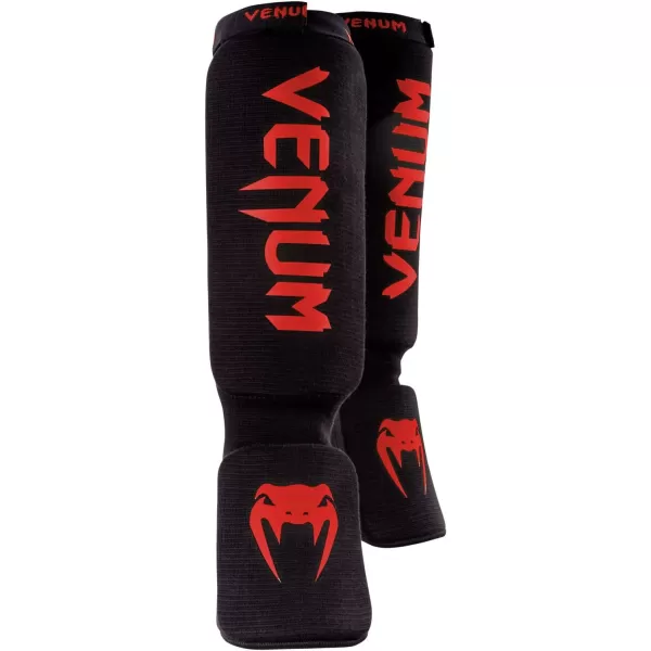 imageVenum Kontact Shinguards  BlackRed One Size