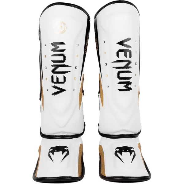 imageVenum Venum Elite Evo Shin GuardsWhiteGoldBlack