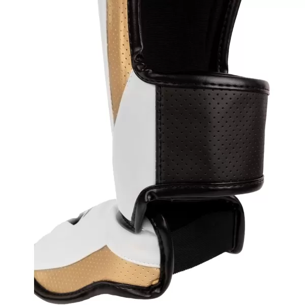 imageVenum Venum Elite Evo Shin GuardsWhiteGoldBlack