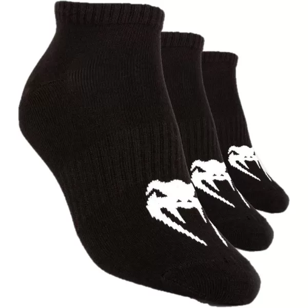 imageVenum Classic Footlet Socks Set of 3BlackWhite