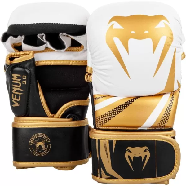 imageVenum Challenger 30 Sparring GlovesWhiteBlackGold