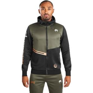 imageVenum Mens UFC Adrenaline Fight Week Zip HoodieKhakiBronze