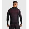imageVenum Mens Long Sleeve RashguardDeep BlackFire Red