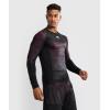 imageVenum Mens Long Sleeve RashguardDeep BlackFire Red