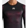 imageVenum Mens Long Sleeve RashguardDeep BlackFire Red