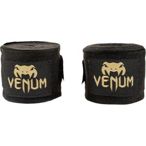 imageVenum Kontact Boxing Hand Wraps  BlackGold 180 in