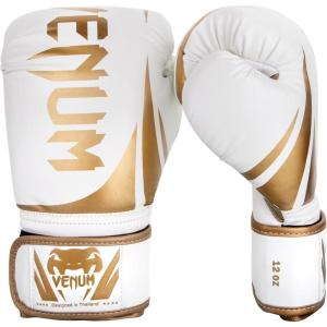 imageVenum Challenger 20 Boxing Gloves  WhiteGold  12Ounce