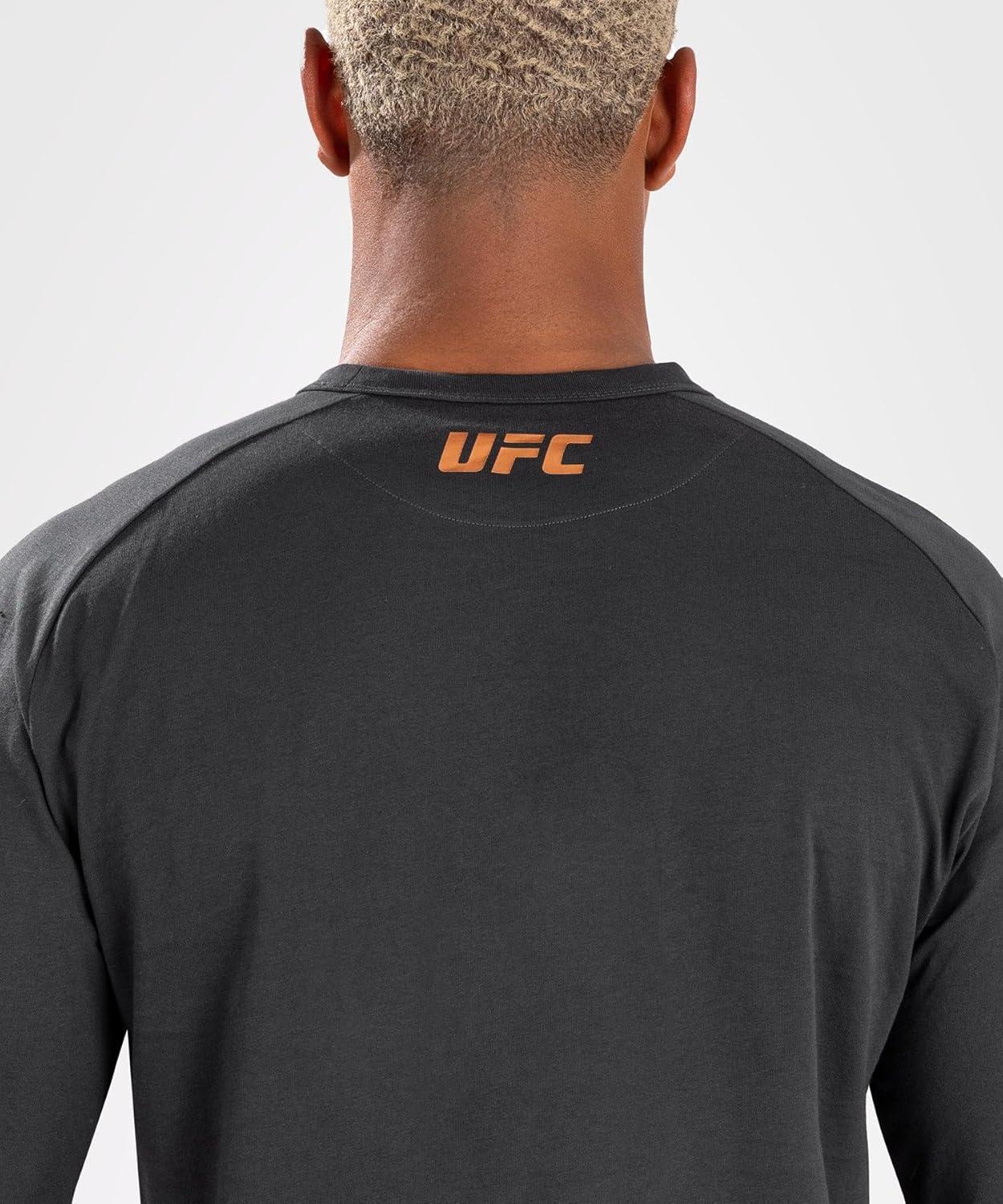 imageVenum Mens UFC Adrenaline Fight Week Mens Long Sleeve TShirtCharcoal Grey