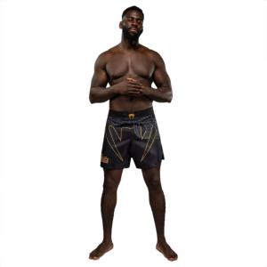 imageVenum Serpenti Fight ShortsBlackSilverGold
