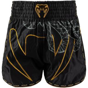 imageVenum Serpenti Muay Thai ShortsBlackSilverGold