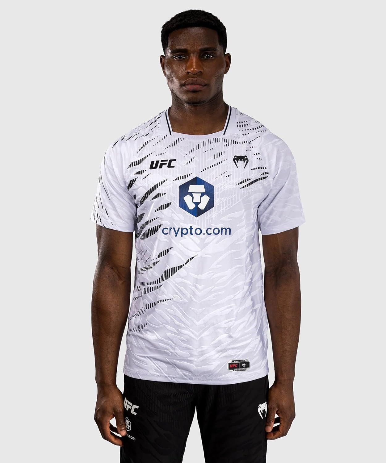 imageVenum Mens Authentic UFC Fusion Fight Night Walkout JerseyWhite