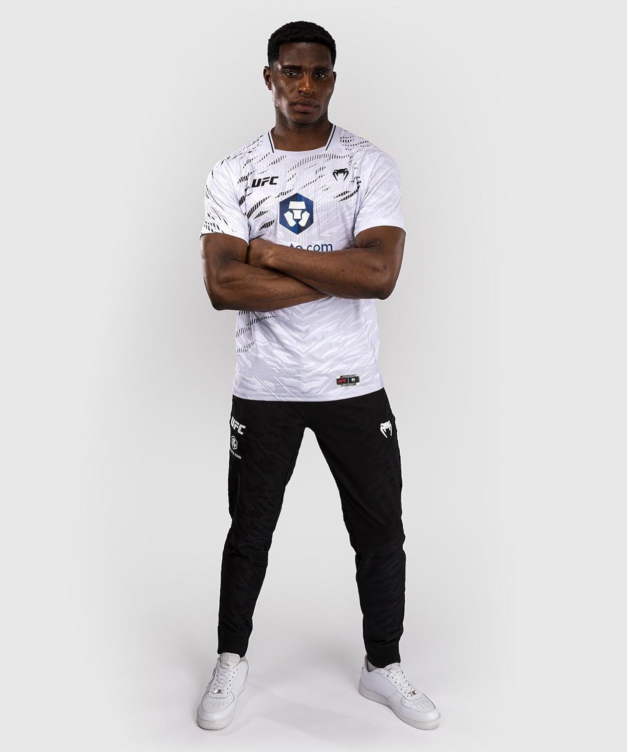 imageVenum Mens Authentic UFC Fusion Fight Night Walkout JerseyWhite