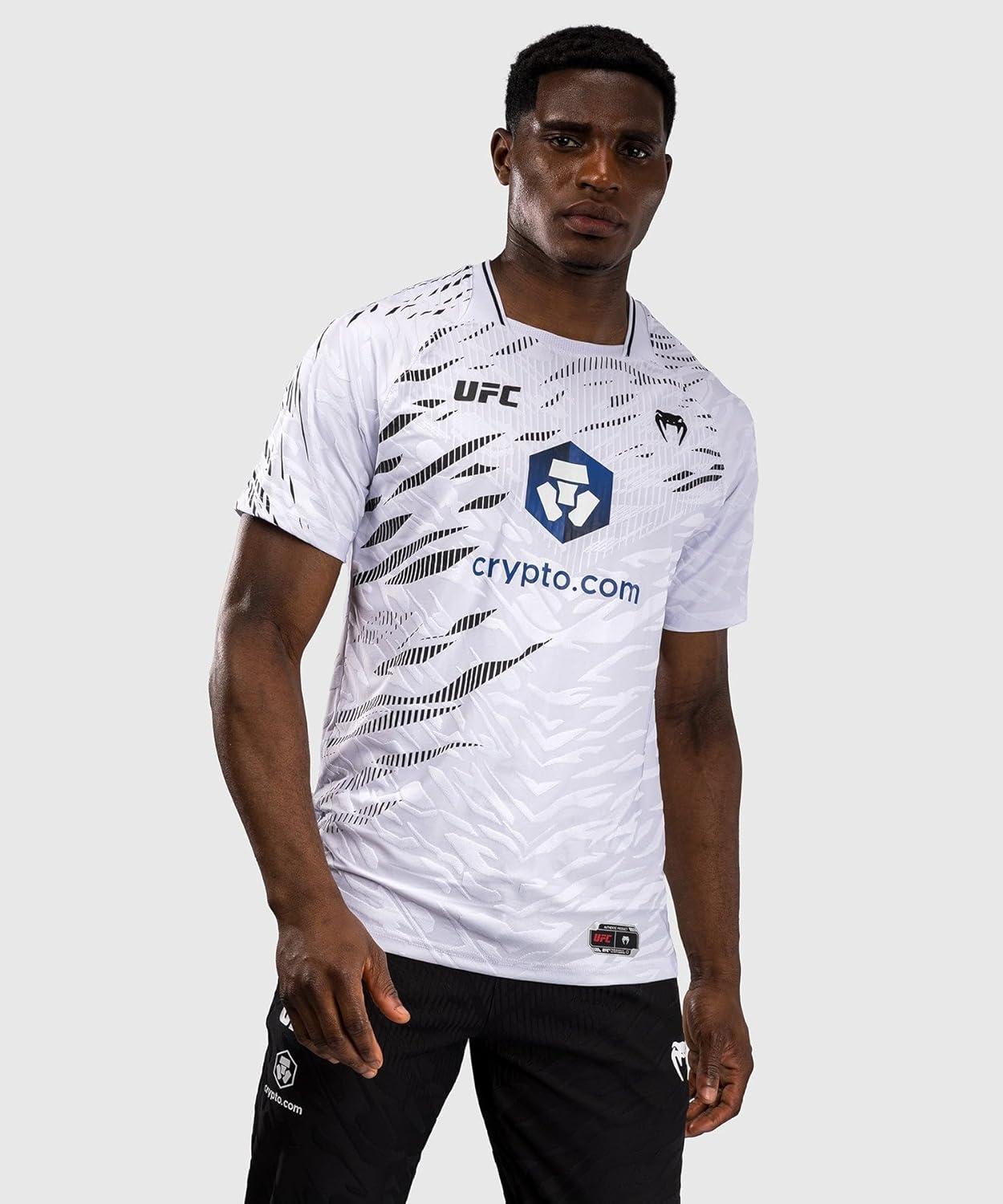 imageVenum Mens Authentic UFC Fusion Fight Night Walkout JerseyWhite