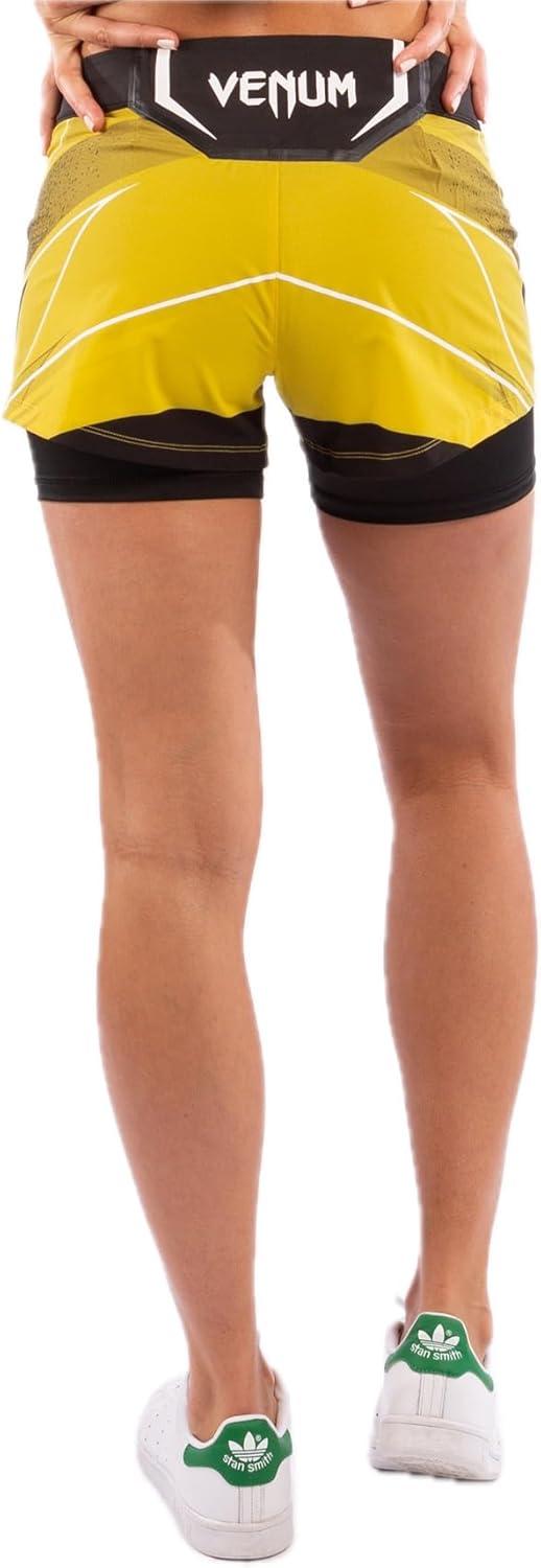 imageVenum Womens UFC Authentic Fight Night Womens Shorts  Short FitYellow