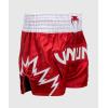 imageVenum Inferno Muay Thai ShortsCherry RedSnow White