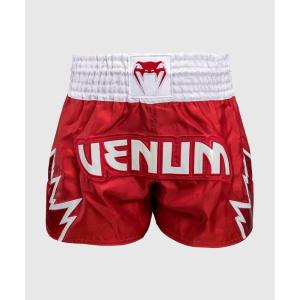imageVenum Mens Inferno Kids Muay Thai ShortsCherry RedSnow White