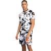 imageVenum UFC Zenith Mens Performance TShirtBlackWhiteOrange