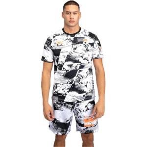 imageVenum UFC Zenith Mens Performance TShirtBlackWhiteOrange