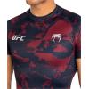 imageVenum Mens UFC Zenith Mens Authentic Fight Week Performance RashguardNavy BlueBurgundySilver
