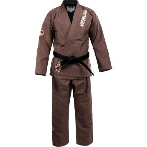 imageVenum mens Venum Elite 50 Brazilian Jiu Jitsu Gi 450 GsmChocolate Brown