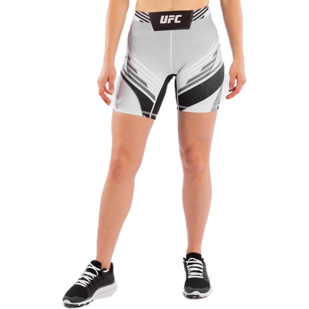 imageVenum Womens UFC Venum Authentic Fight Night Womens Vale Tudo Shorts  Long FitWhite
