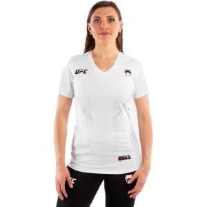 imageVenum Womens UFC Venum Authentic Fight Night Womens Walkout JerseyWhite