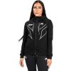 image:imageVenum UFC Fight Night 20 Replica Womens Full Zip Hoodie  ChampionBlack