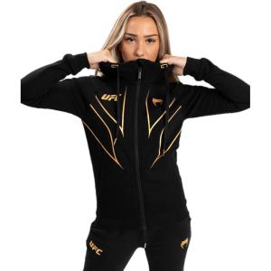 image:imageVenum UFC Fight Night 20 Replica Womens Full Zip Hoodie  ChampionBlackGold
