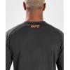 image:imageVenum Mens UFC Adrenaline by Venum Fight Week Mens Long Sleeve TShirtCharcoal Grey