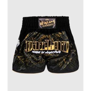 image:imageVenum Attack Muay Thai ShortsBlackGold