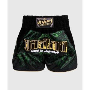image:imageVenum Attack Muay Thai ShortsBlackGreen