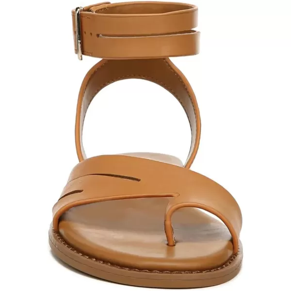 imageFSJ Women Flat Sandals Toe Ring Open Toe Ankle Strap Flip Flops Summer Comfort Beach Walking Shoes Size 416 USBrown