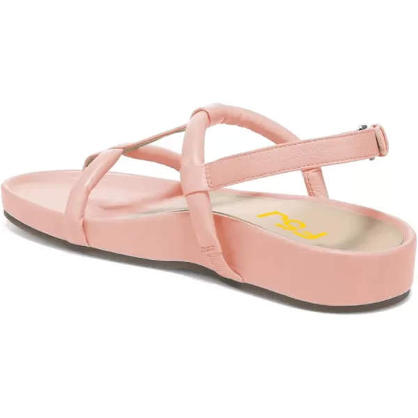 imageFSJ Women Classic Open Toe Thong Sandals Thick Sole Comfy Summer Beach Holiday Casual Walking Flat Shoes Size 415 USPink