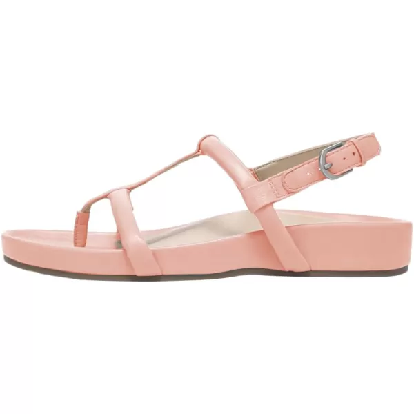 imageFSJ Women Classic Open Toe Thong Sandals Thick Sole Comfy Summer Beach Holiday Casual Walking Flat Shoes Size 415 USPink