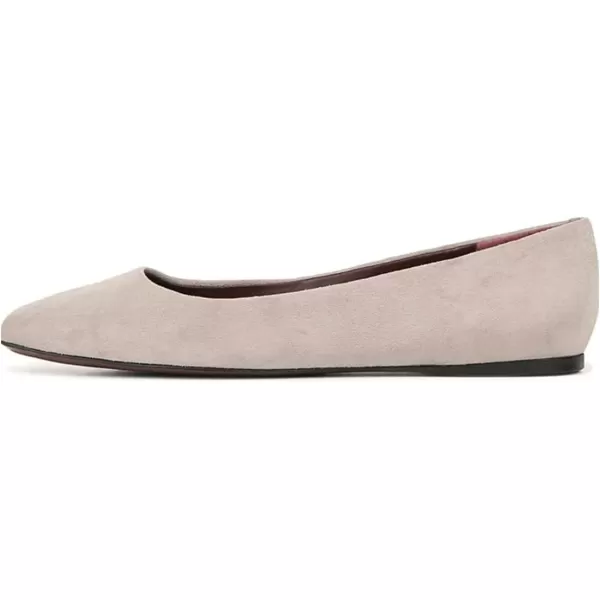 imageFSJ Women Square Closed Toe Flats Comfortable Soft Leather Ballet Flats Solid Slip On Daily Office Casual Shoes Size 415 USGrey Suede