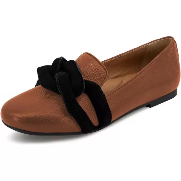 imageFSJ Women Comfort Closed Round Toe Slip On Loafers Flat Heel Soft Insole Ladies Casual Daily Shoes Size 415 USSienna