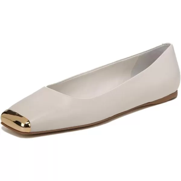 imageFSJ Women Square Closed Toe Flats Comfortable Soft Leather Ballet Flats Solid Slip On Daily Office Casual Shoes Size 415 USGrey Captoe