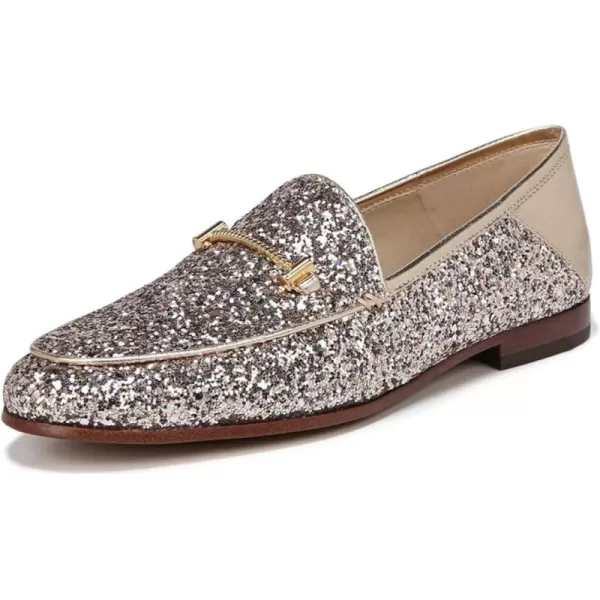 imageFSJ Women Classic Round Toe Flats Pumps Low Heels Slip On Loafers Comfortable Shoes Size 415 USGlitter