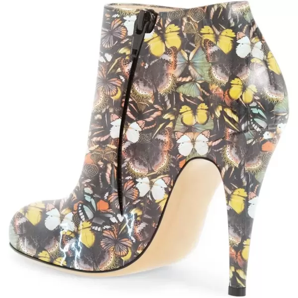 imageFSJ Women Fashion Almond Toe Boots Stiletto High Heels Ankle Booties Comfy Shoes Side Zipper US Size 415 USButterfly